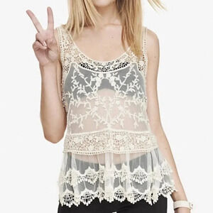 Express crochet tank